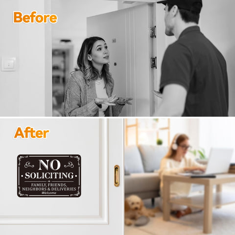 MongFun foam tape mounting option paired with solid aluminum signs
