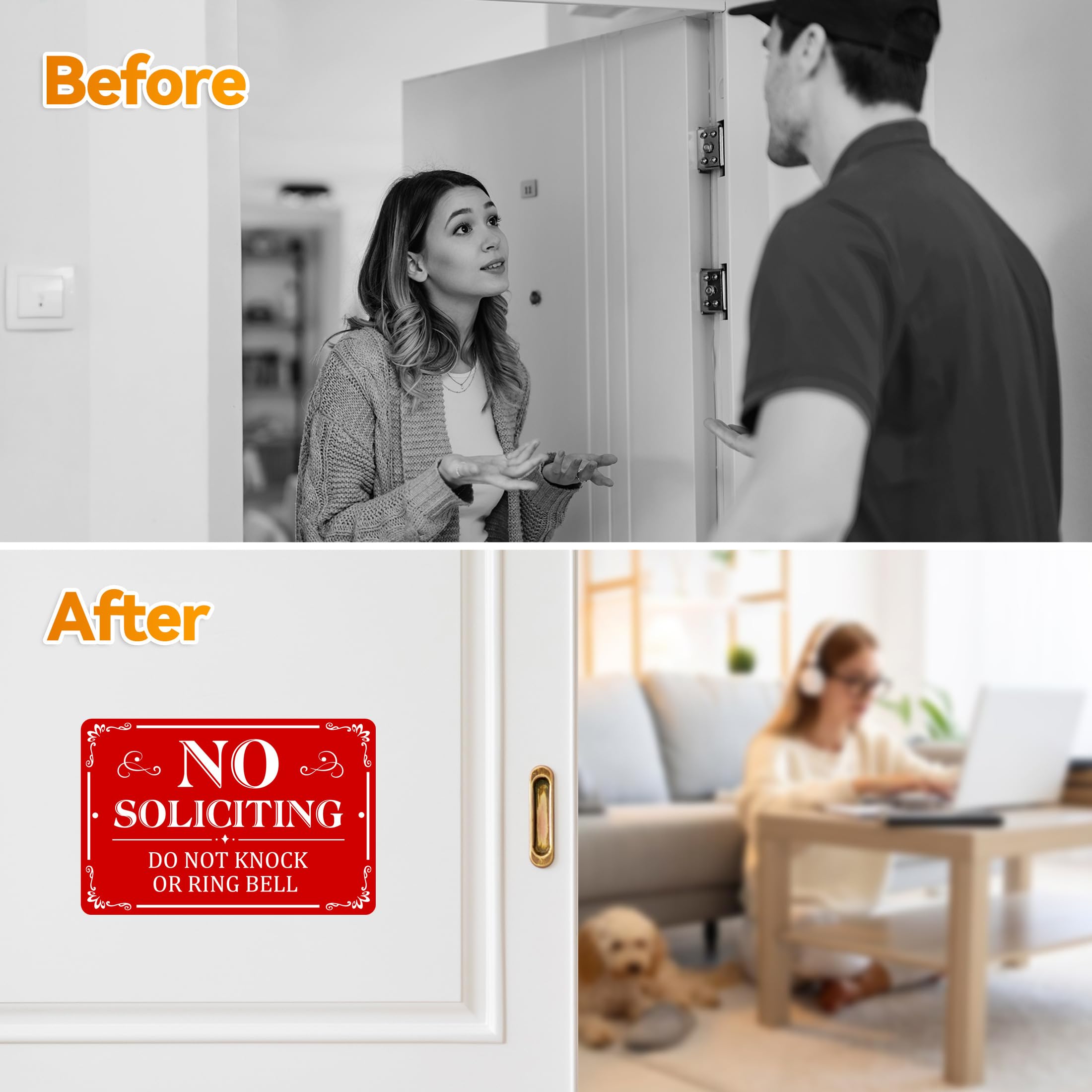 MongFun sign works indoors or outdoors for a peaceful environment.