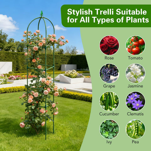 Monirsen tool-free assembly for quick setup and flexible garden arrangements.