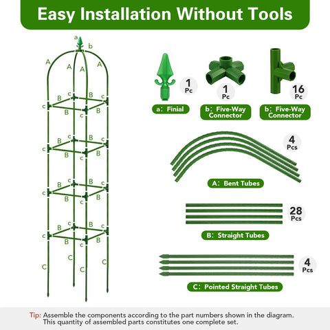 Monirsen versatile trellis supports roses, clematis, tomatoes and other climbers.