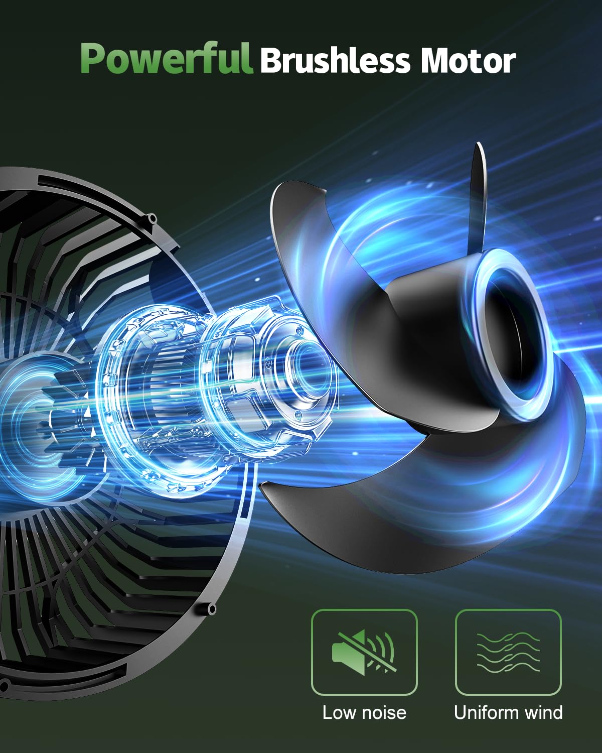 MONISEN misting fan remote control enables easy operation from a distance
