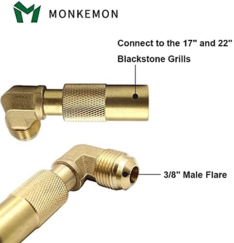 MONKEMON solid brass fittings deliver secure, durable connections.