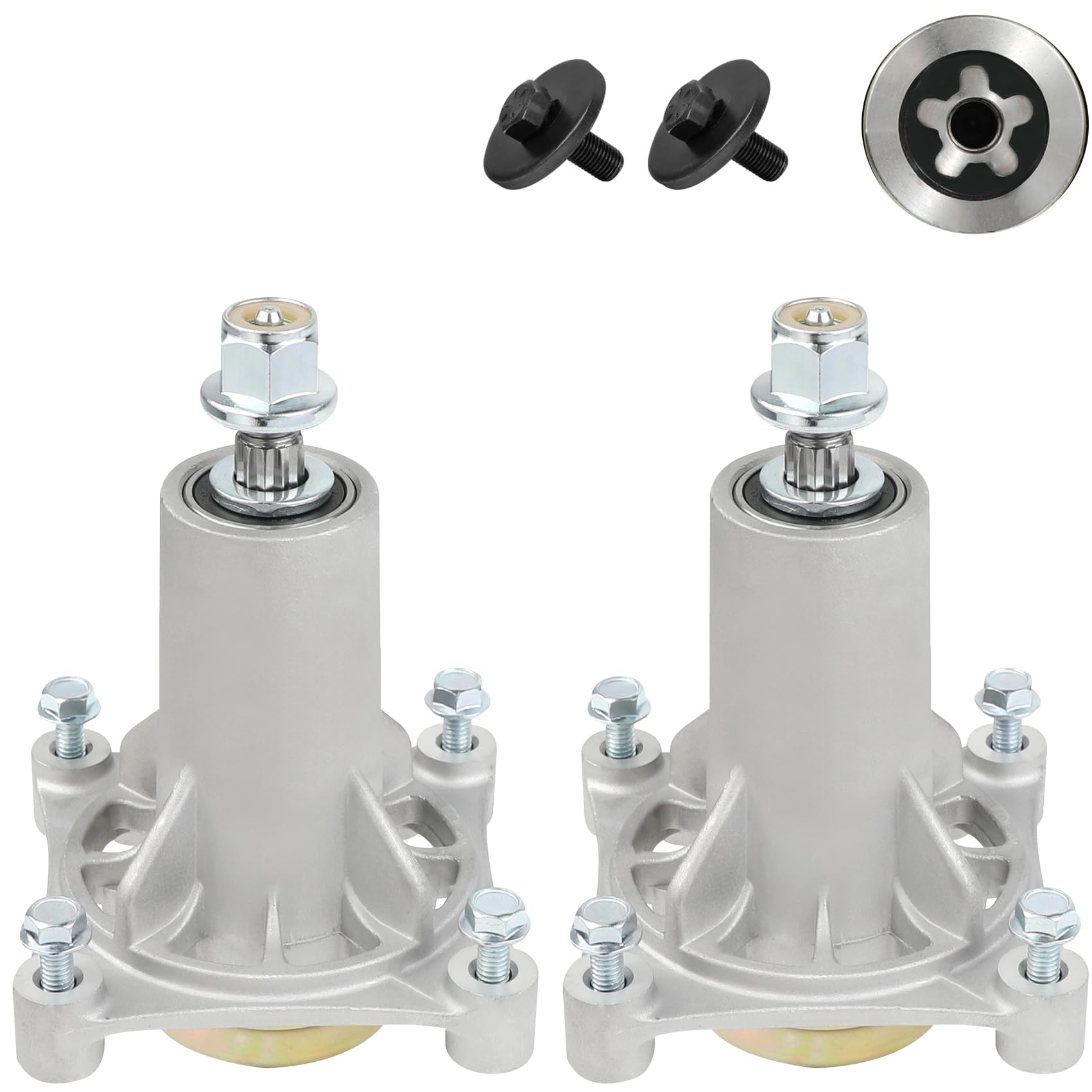 MONKEMON spindle assembly for 42-inch deck; versatile fit for Husqvarna and Craftsman