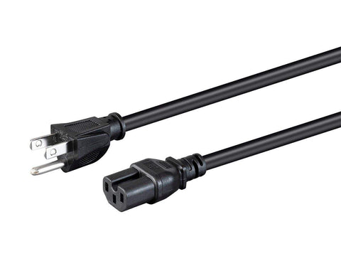 Monoprice heavy-duty power cord with NEMA 5-15P to IEC 60320 C15 for reliable daily use.