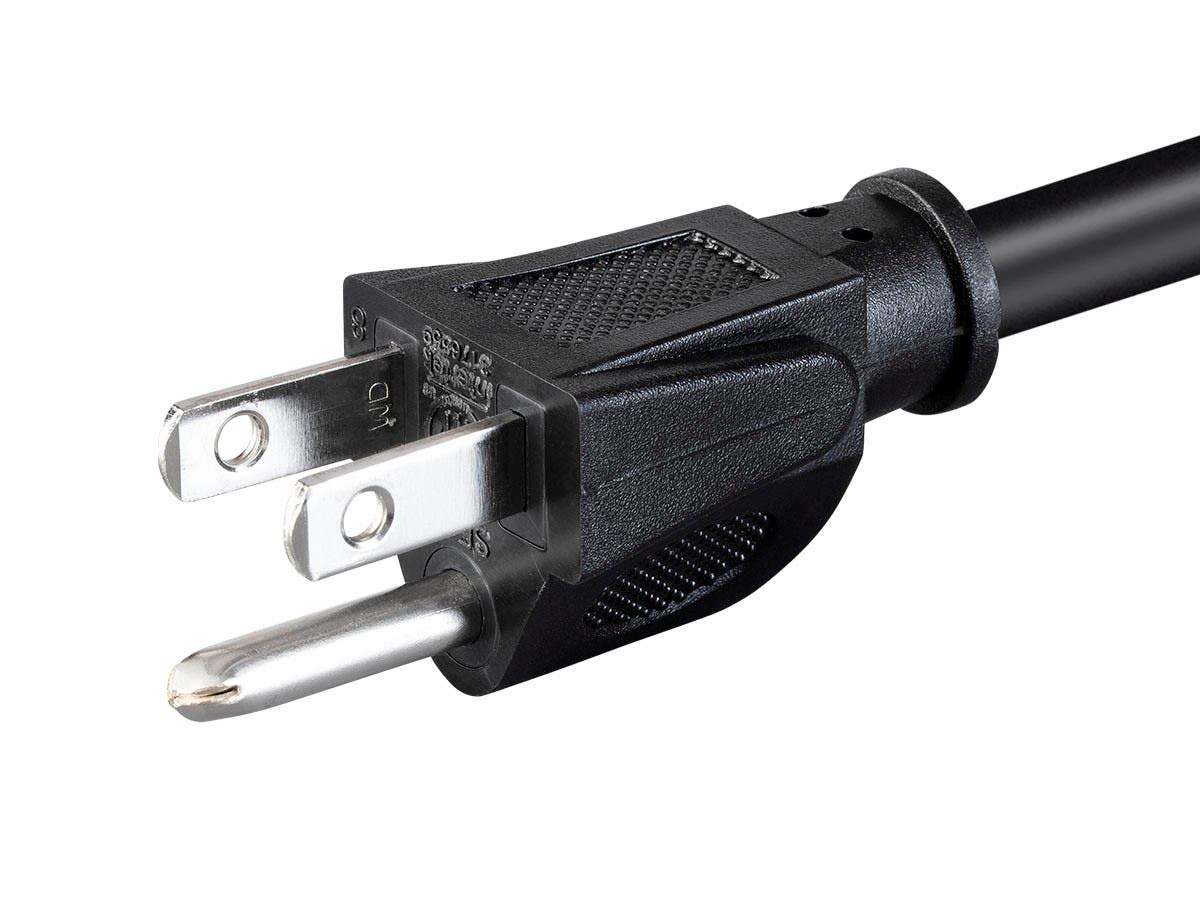 Monoprice high-temperature-ready cord for kettles and appliances.