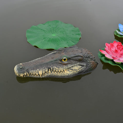 Mont Pleasant garden pond protector decoy enhances scenery and reduces wildlife intrusion.