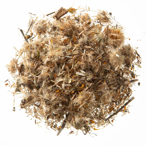 Monterey Bay Herb Co arnica flowers, perfect for topical balms and skincare blends.