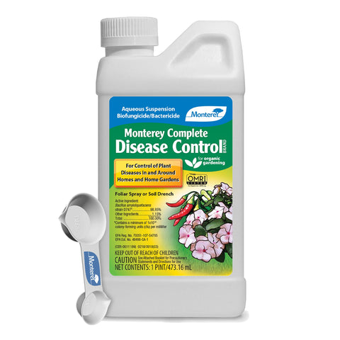 Monterey Complete Disease Control bottle front showing product packaging and protection focus
