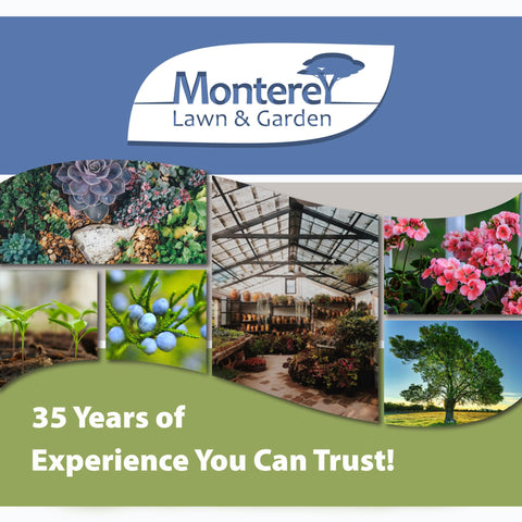 Monterey Grass Getter in a plant bed ready for weed control.