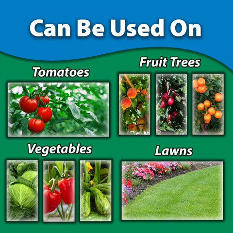 Garden spoon included for precise measuring and mixing.