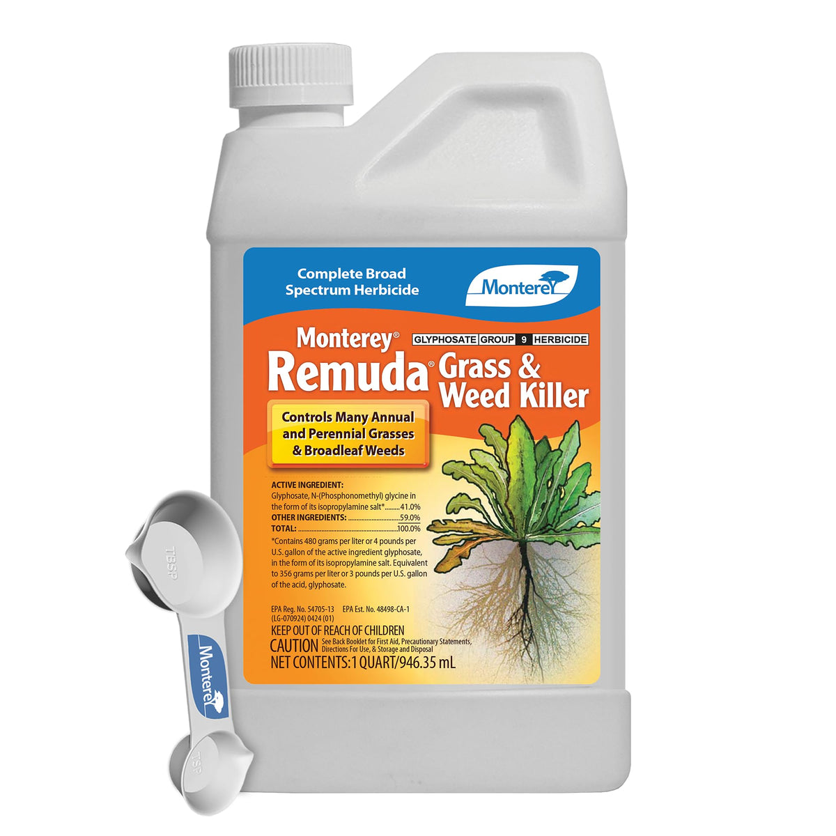 Monterey Remuda bundle with measuring spoon for precise mixing and application