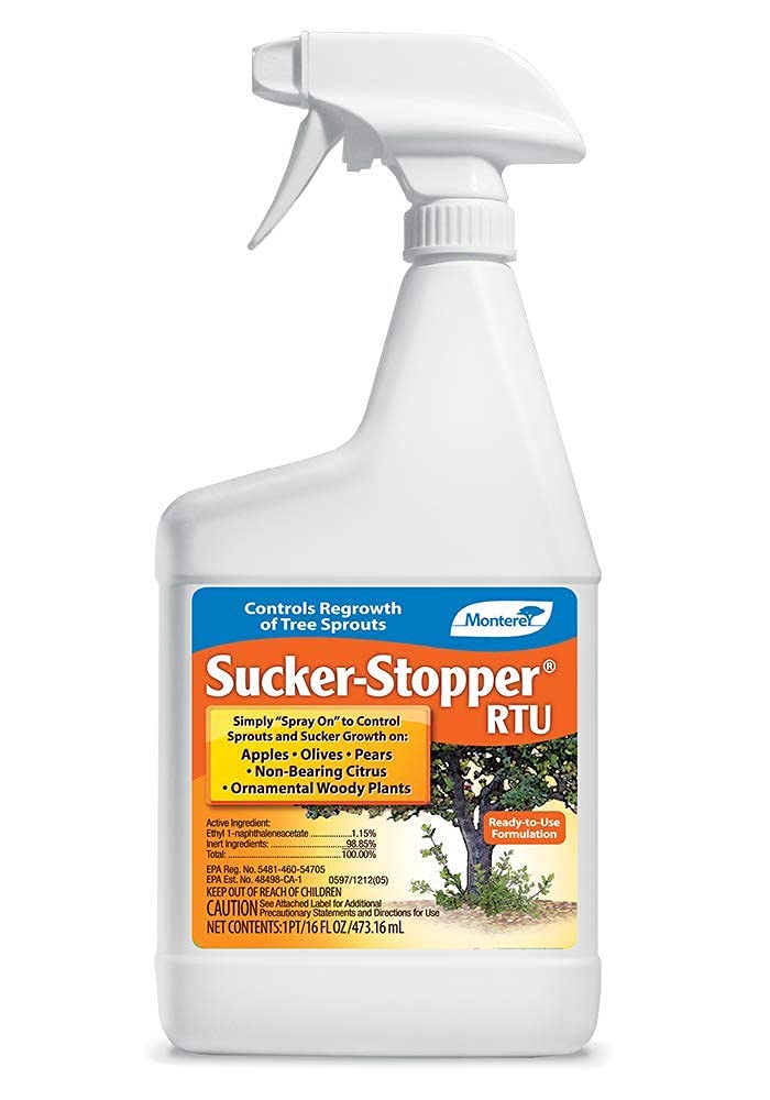 Monterey Sucker Stopper RTU bottle ready-to-use sprout regulator for tree maintenance