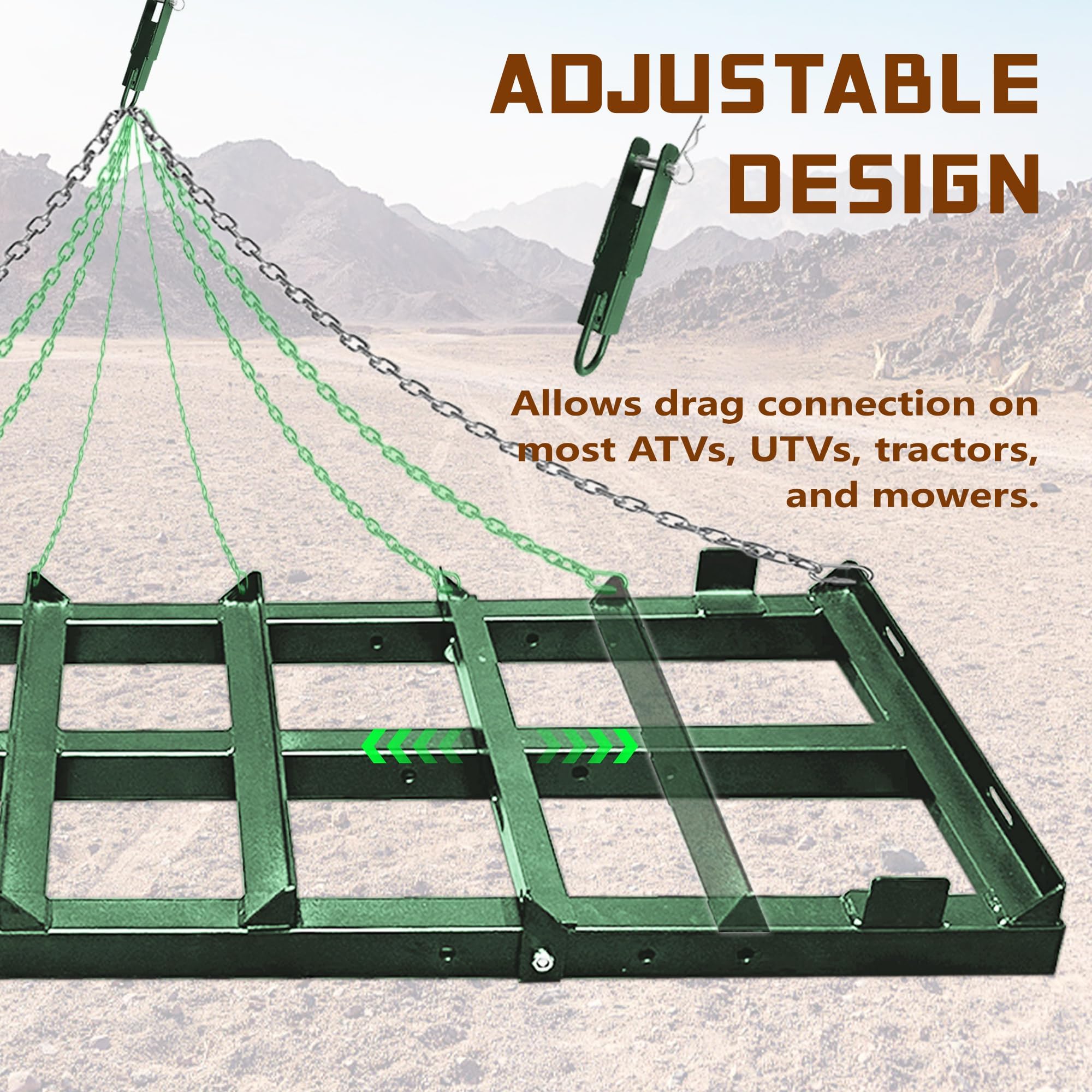 Montex adjustable weight control feature for customizable grading