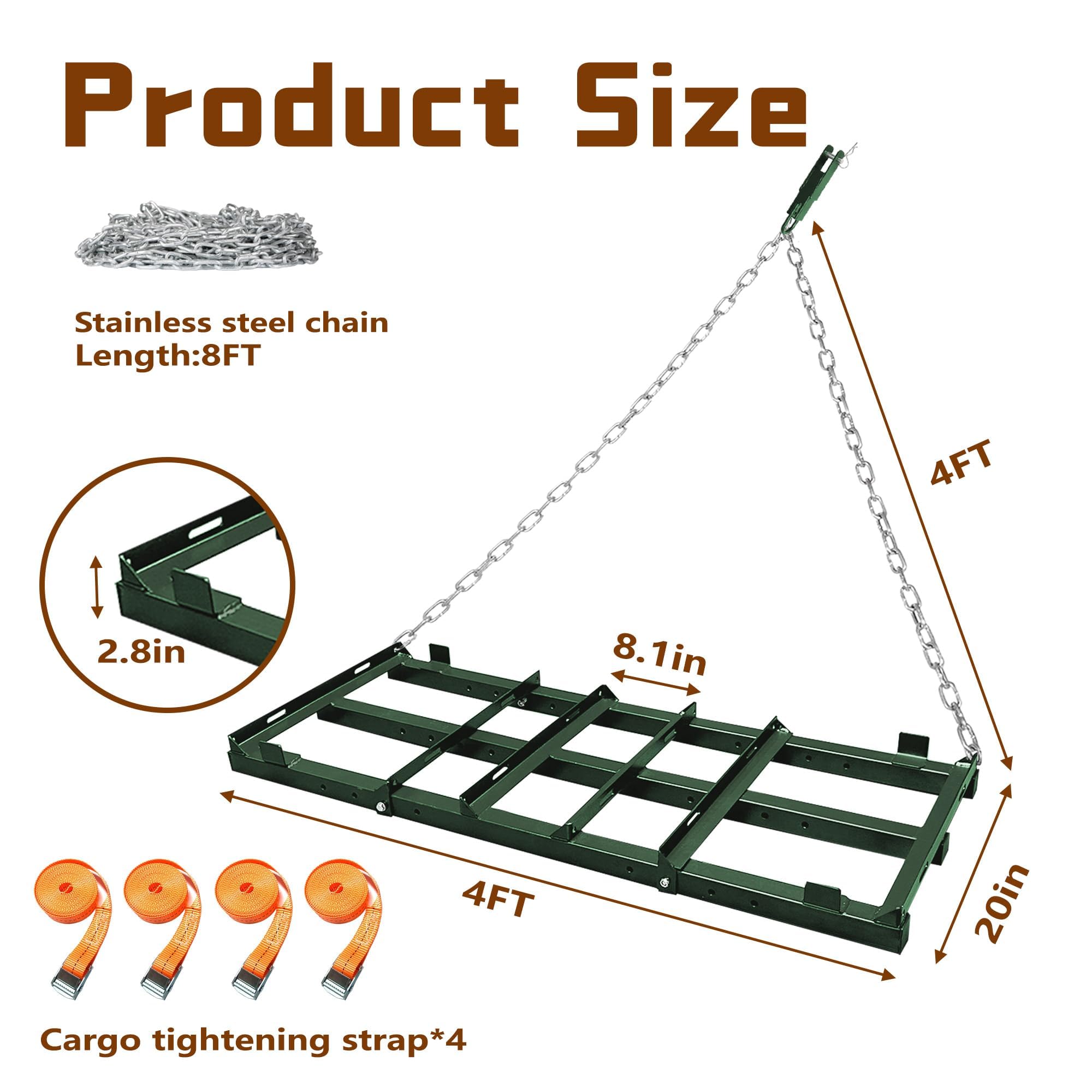 Montex heavy-duty steel frame withstands tough outdoor use