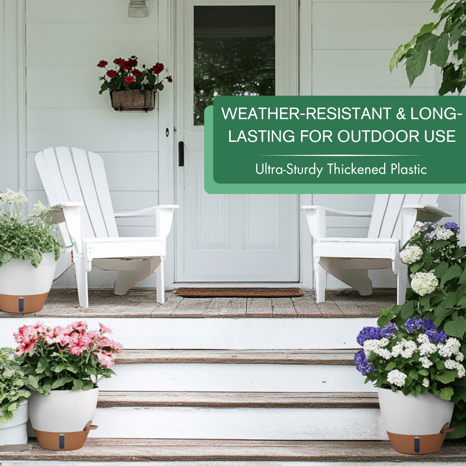 Montresor planter supports kitchen herbs like basil and mint.