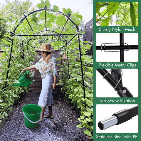 Adjustable width from 35 to 51 inches fits beds and paths