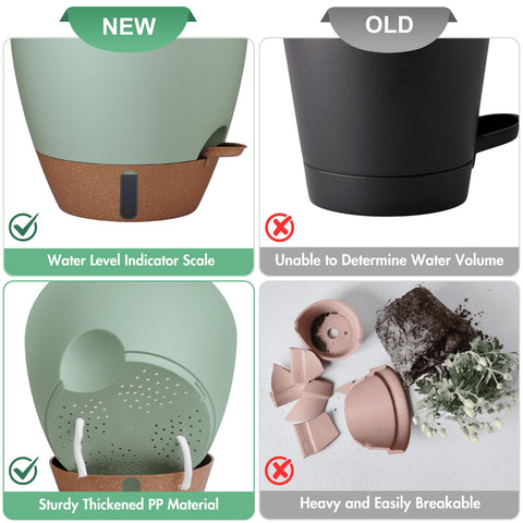 Montresor durable PP plastic planter designed for indoor and outdoor use.