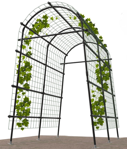 Montresor garden arch trellis 7ft provides sturdy climbing support for vines