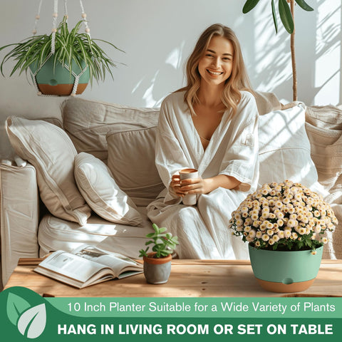 Montresor self-watering planter suitable for indoor and outdoor use