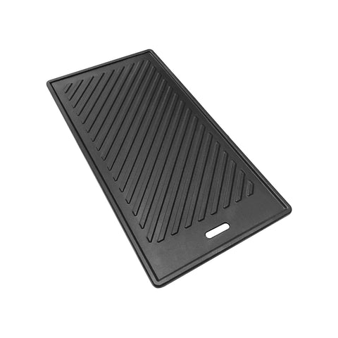 Monument Grills A005 ribbed side sears meats for flavorful results.