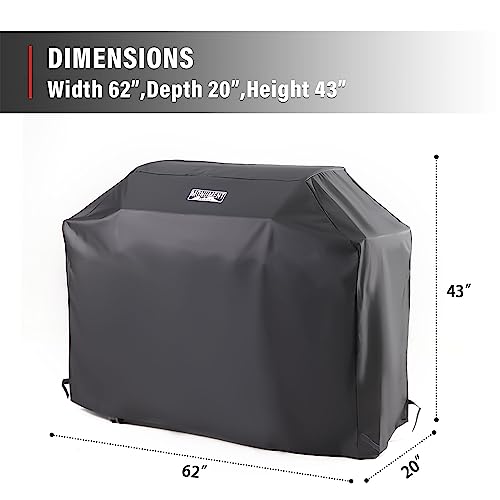 Monument Grills Denali 405/425 fit on this protective cover for year-round grilling.