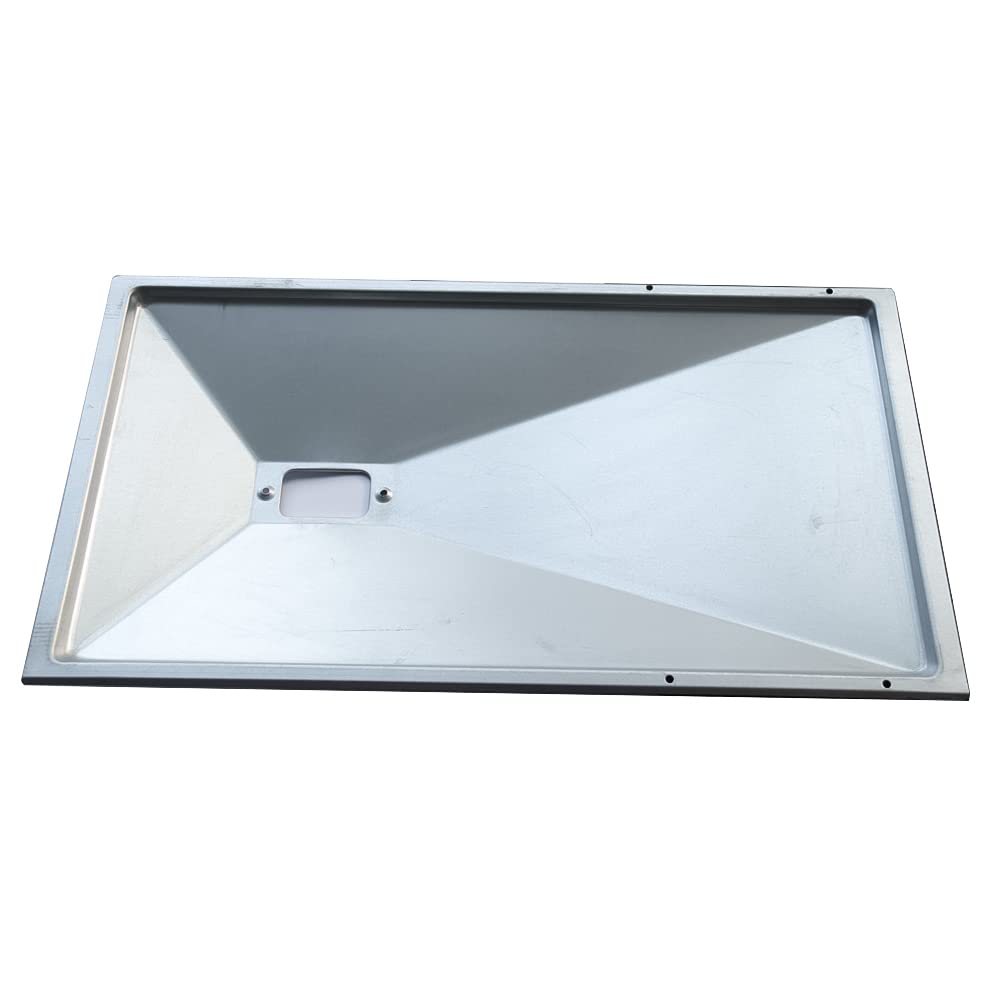 Monument Grills A110 grease tray front view fits 4-burner grills and is easy to clean.