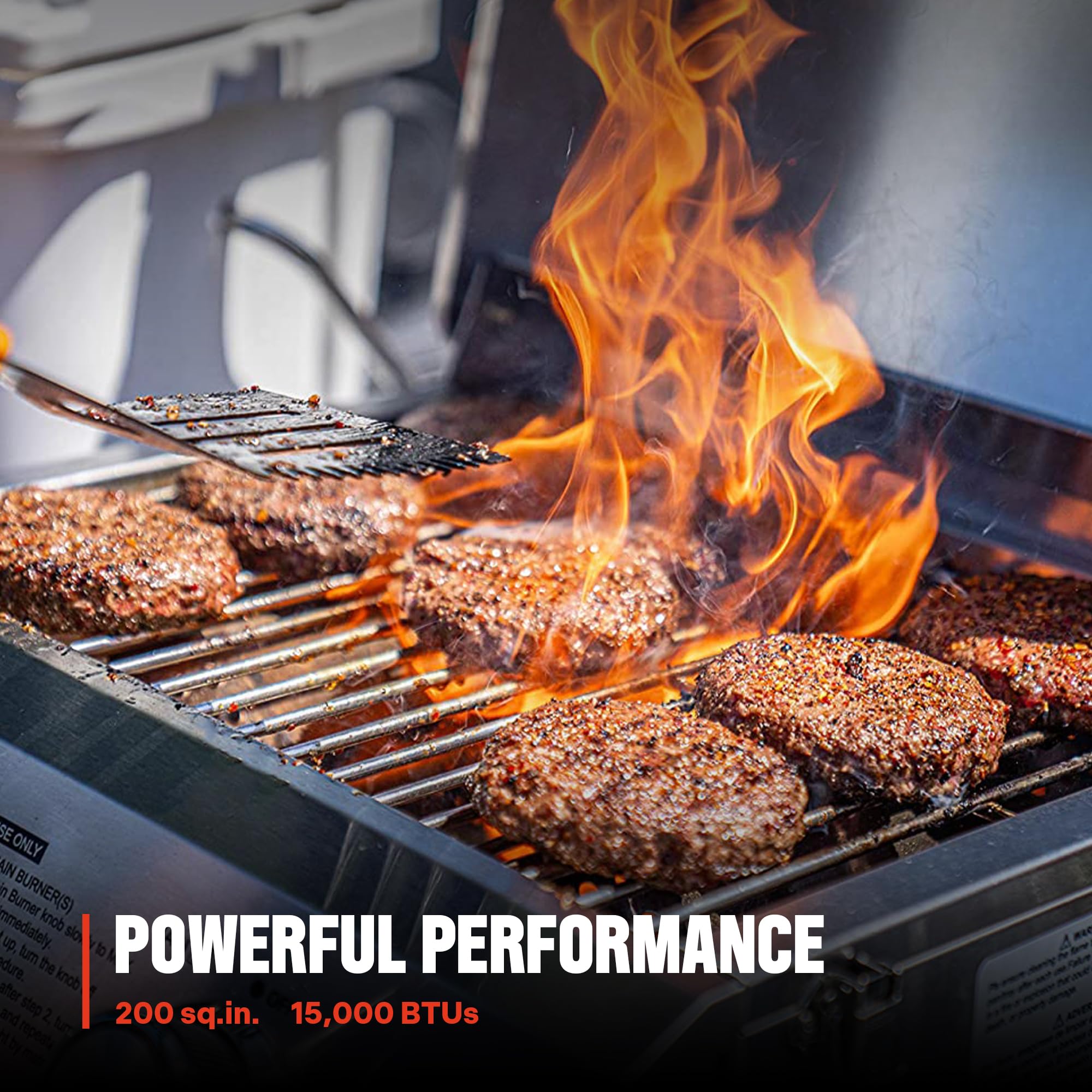 Monument Grills removable parts are easy to clean after cooking.