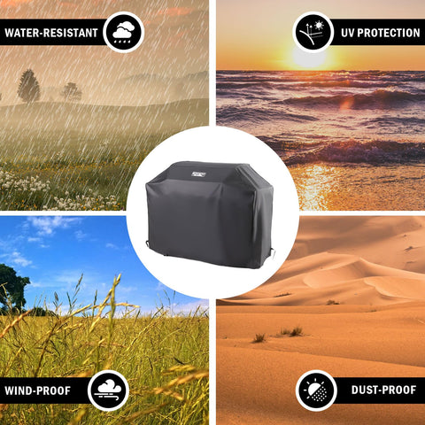 Velcro straps provide secure fastening against gusts and wind.