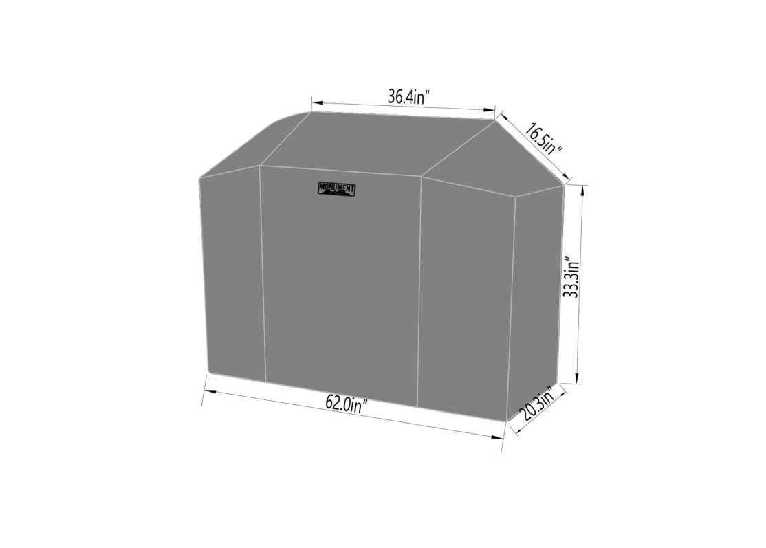 Oxford fabric exterior with PVC lining resists water and UV exposure.