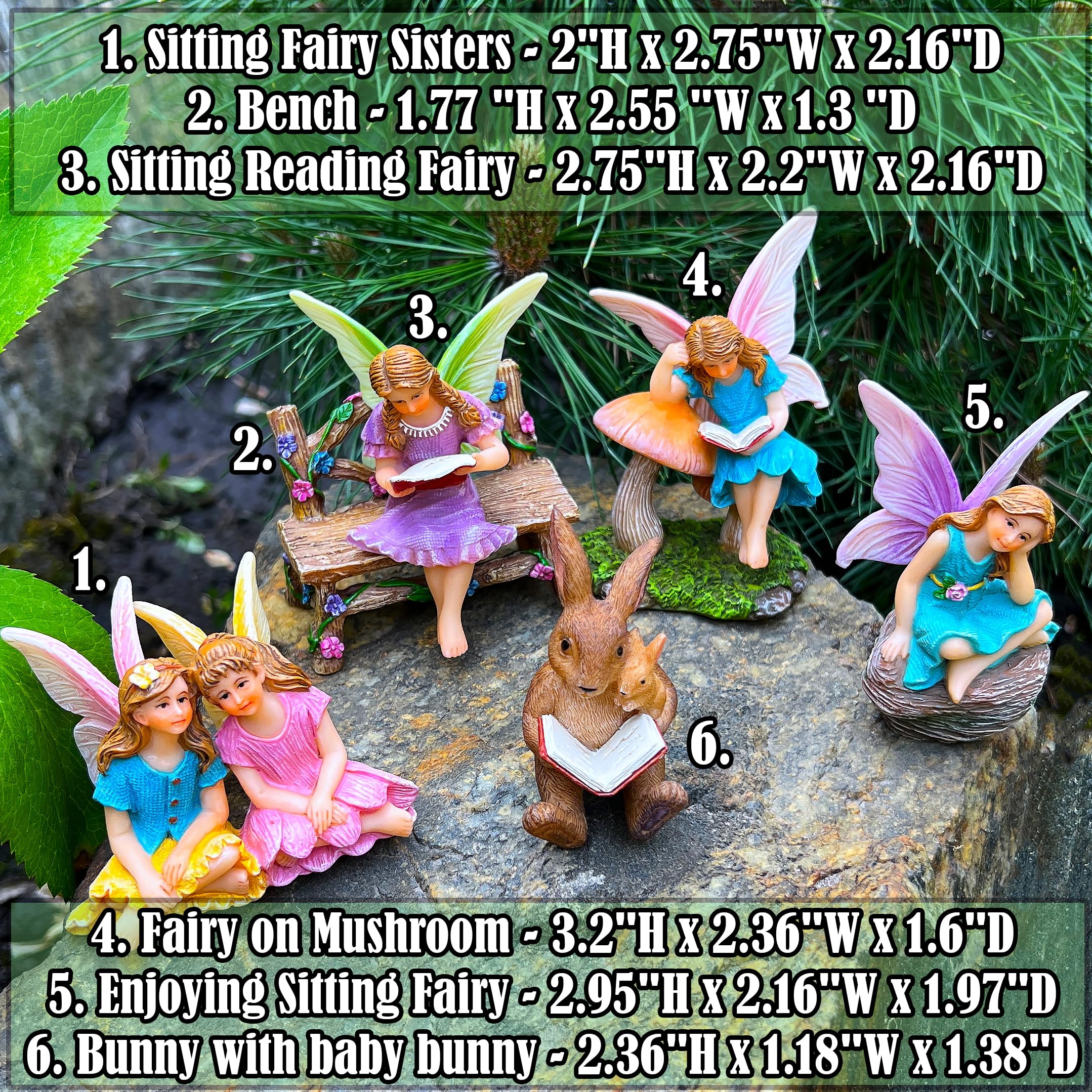 Mood Lab Fairy Garden Accessories elevate outdoor decor with playful fantasy detail