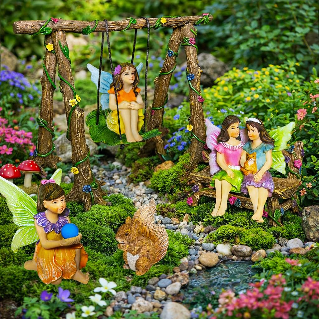 Mood Lab fairy garden collection idea for family play and display.