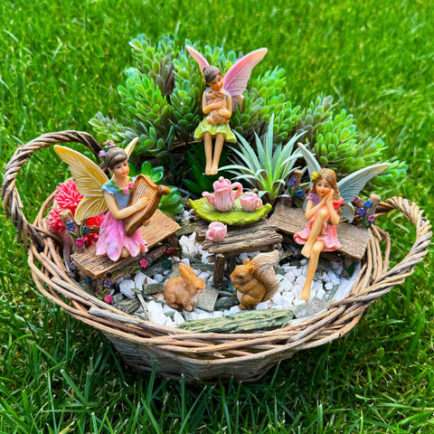 Mood Lab resin figures with sun protection for outdoor use