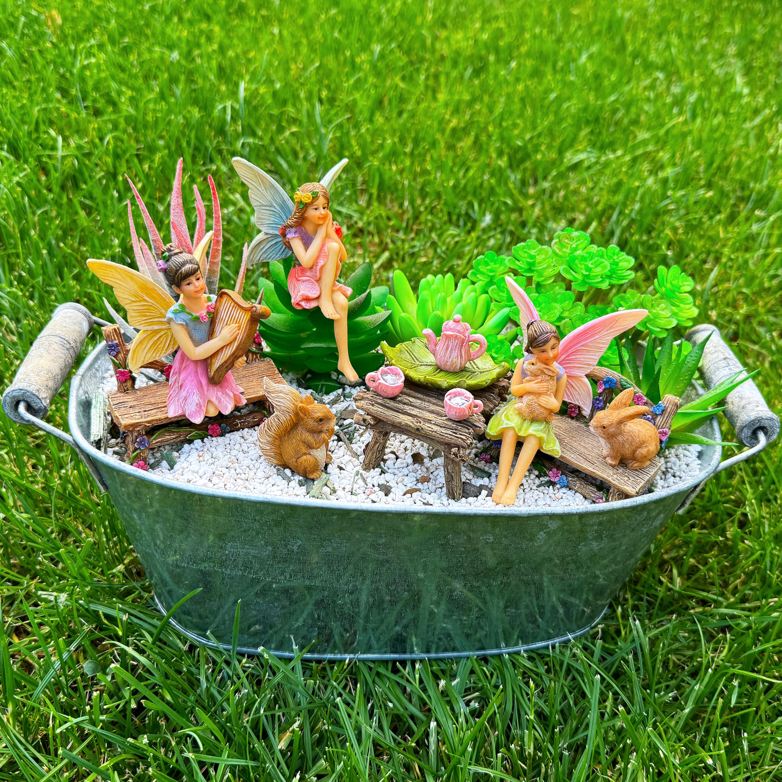Mood Lab miniature fairies for charming garden decor
