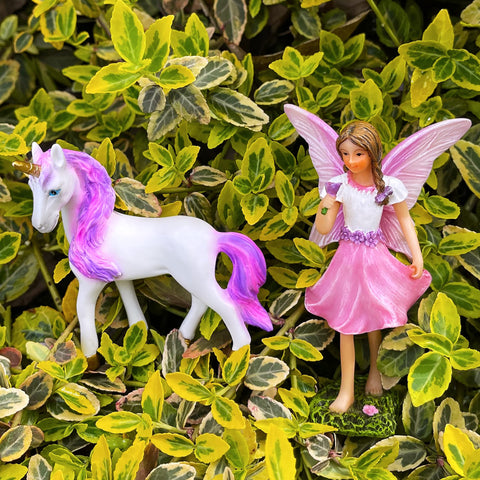 Mood Lab Fairy Garden decor suitable for indoor and outdoor spaces.