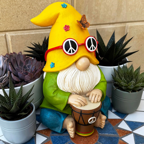 Mood Lab garden gnome whimsical yard art for gifting or collection