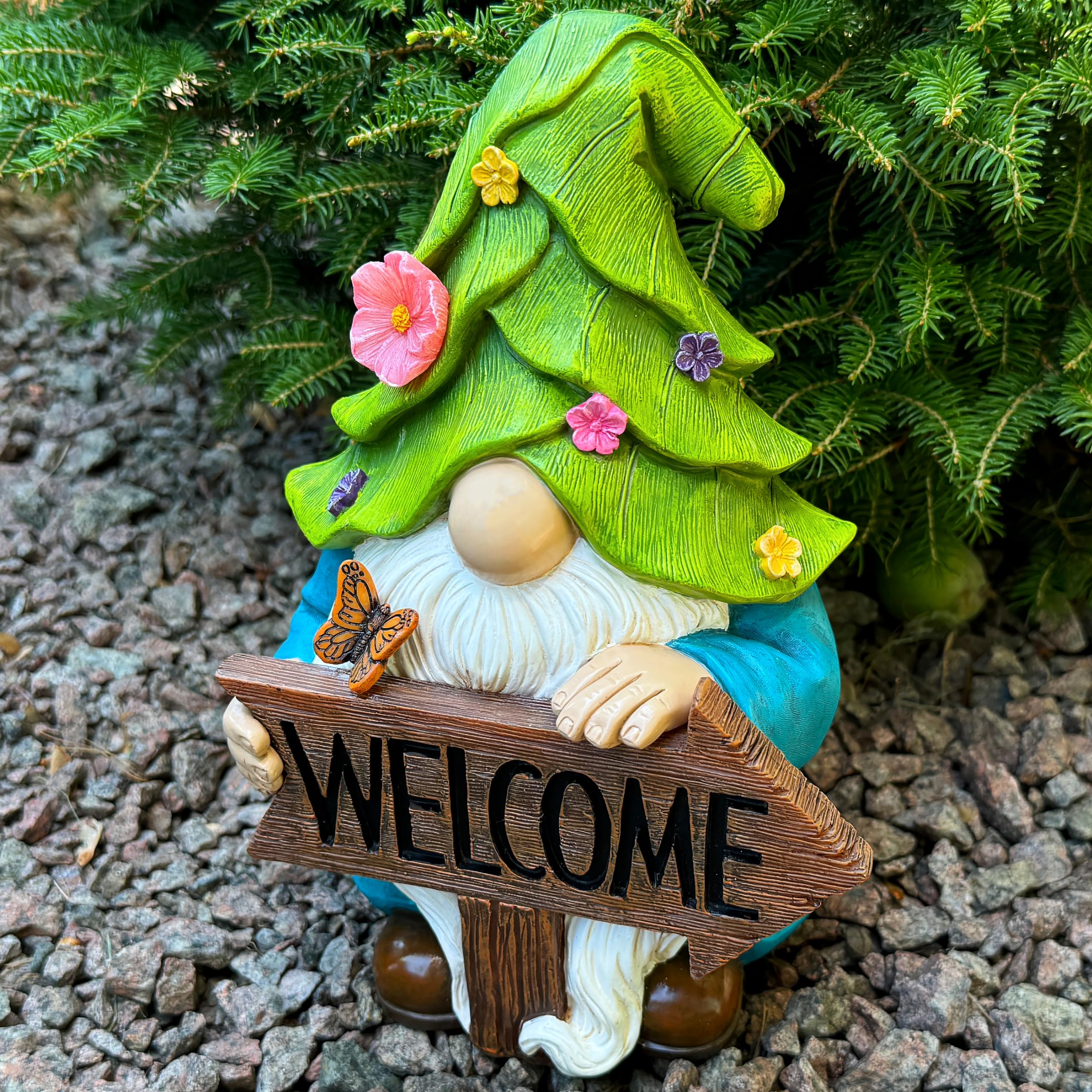 Mood Lab Garden Gnome stands at 9.1 inches tall