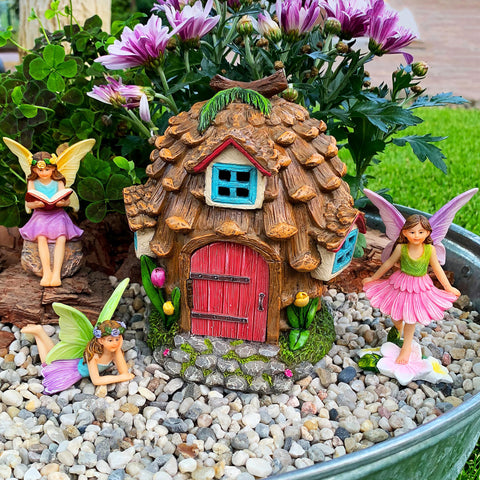 Mood Lab miniature fairy figurines highlight playful details for garden scenes
