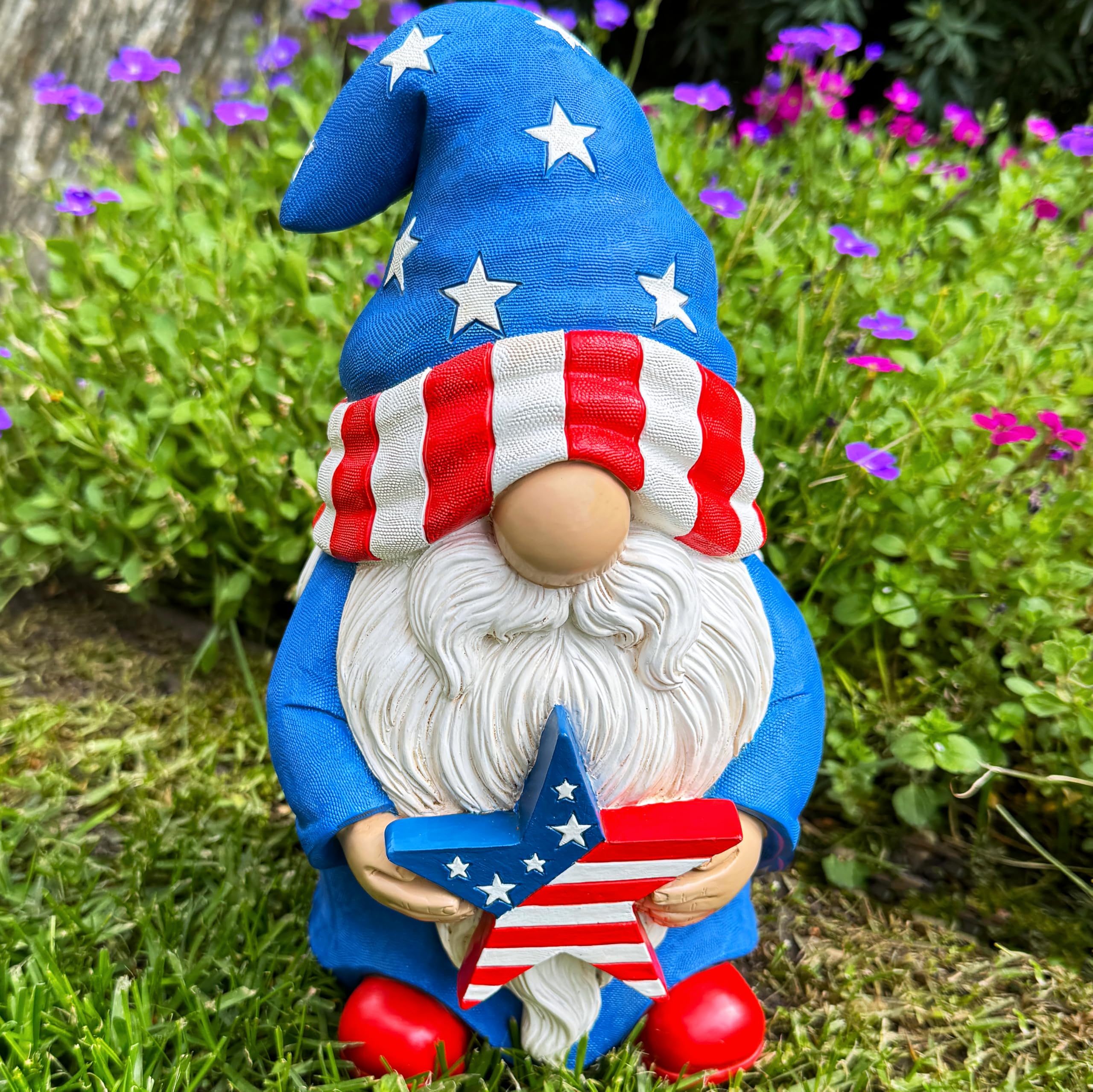 Mood Lab patriot gift gnome, ideal for USA lovers