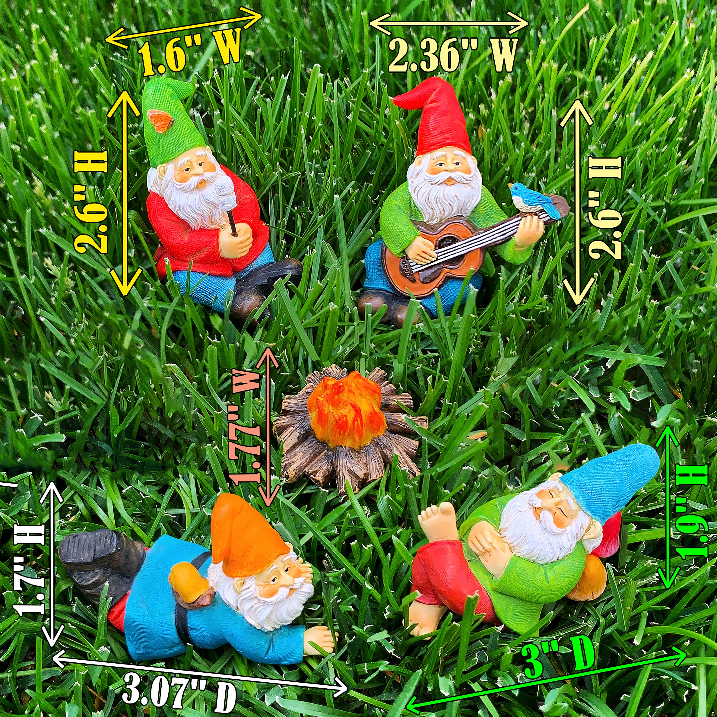 Mood Lab resin figures with sun protection coating for outdoor use