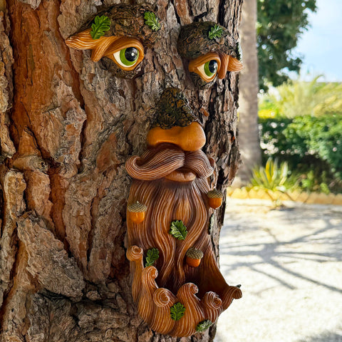 Mood Lab Tree Face Decor gift-ready packaging for garden lovers