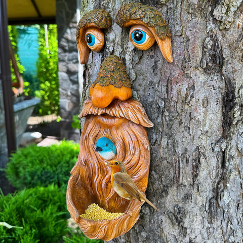 Mood Lab yard art outdoor sculpture serves as a focal point for landscape design.