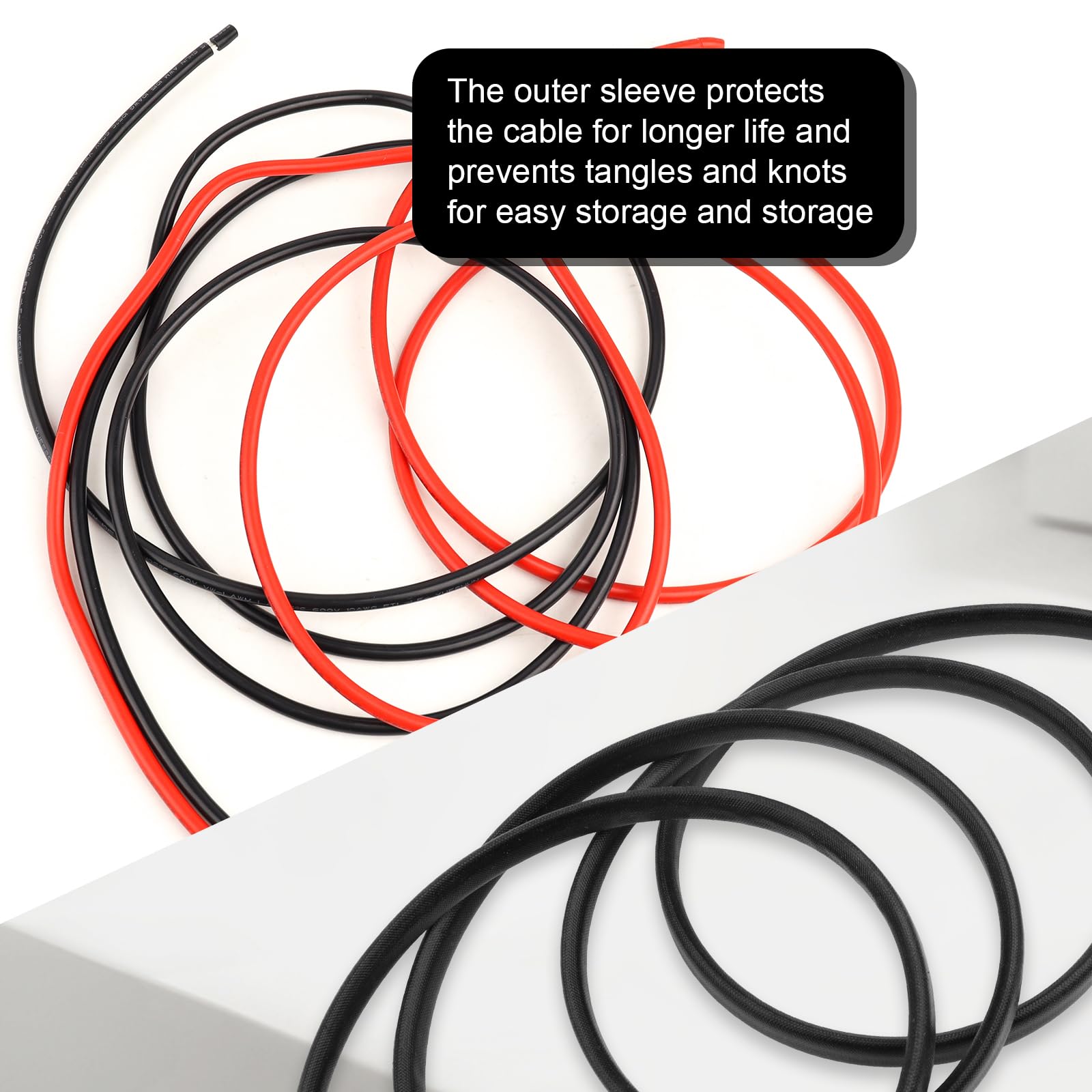10 AWG tinned copper minimizes power loss in solar systems