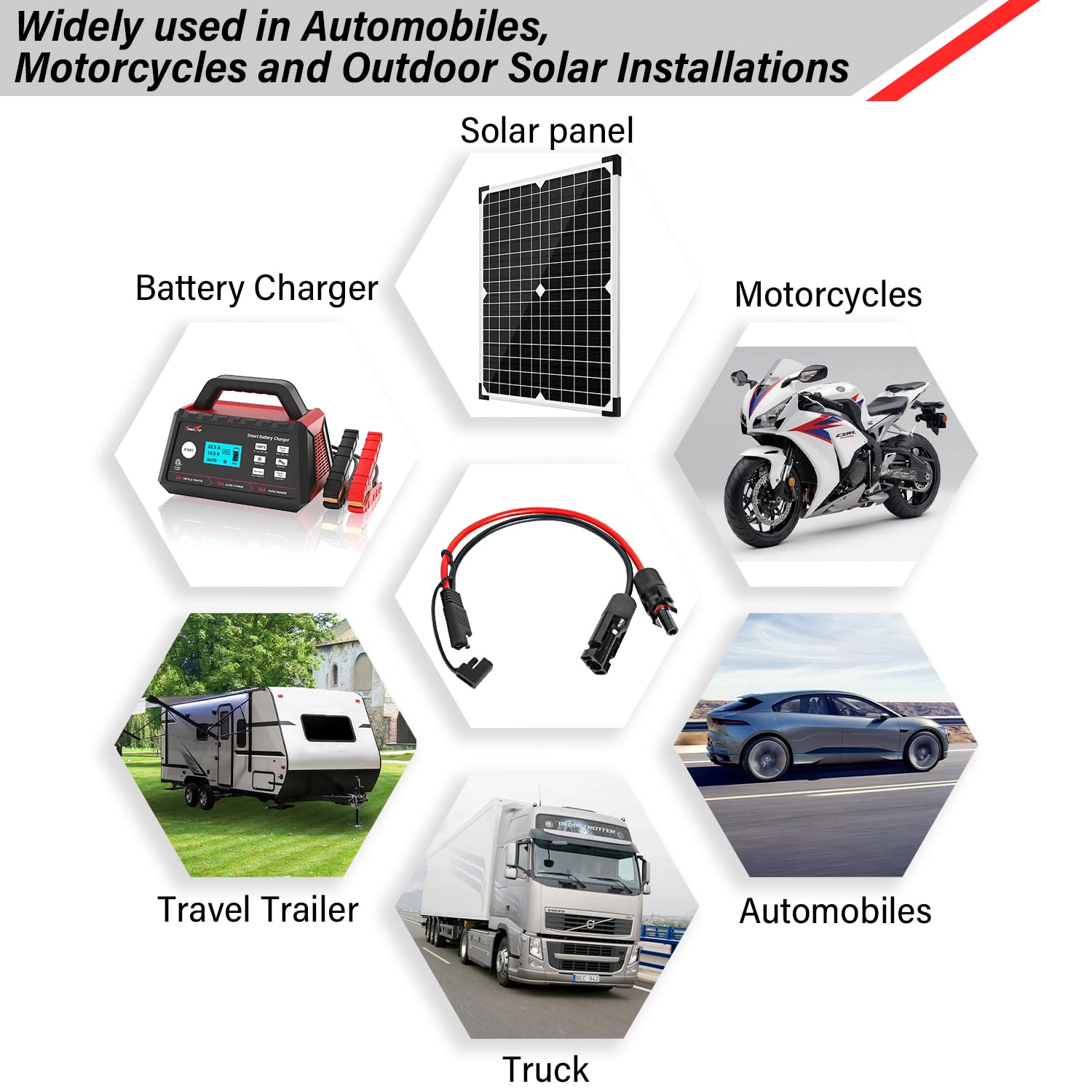 MOOKEERF quick-install extension simplifies tool-free solar setups.
