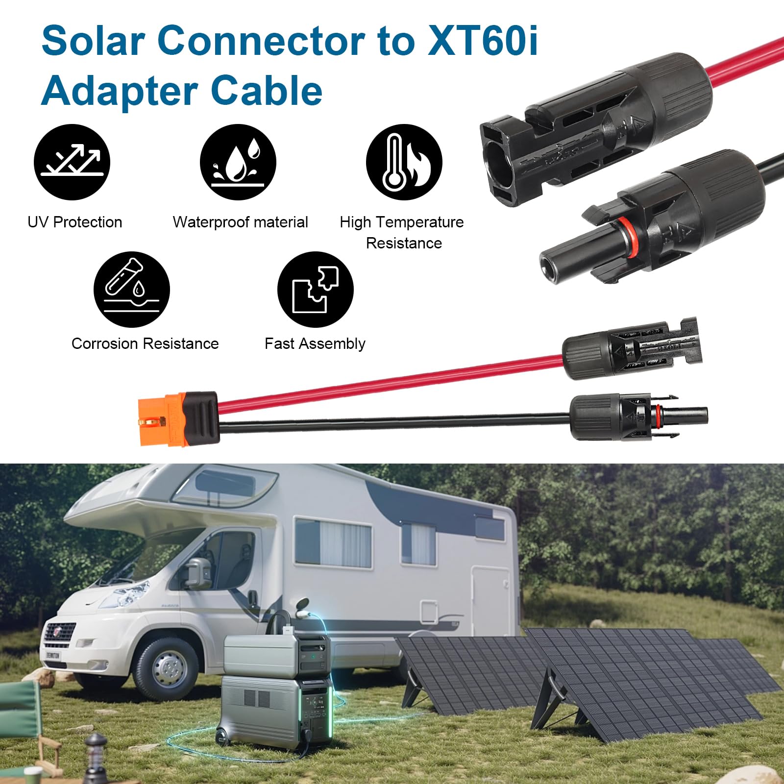 MOOKEERF safe, stable connections support reliable portable power setups