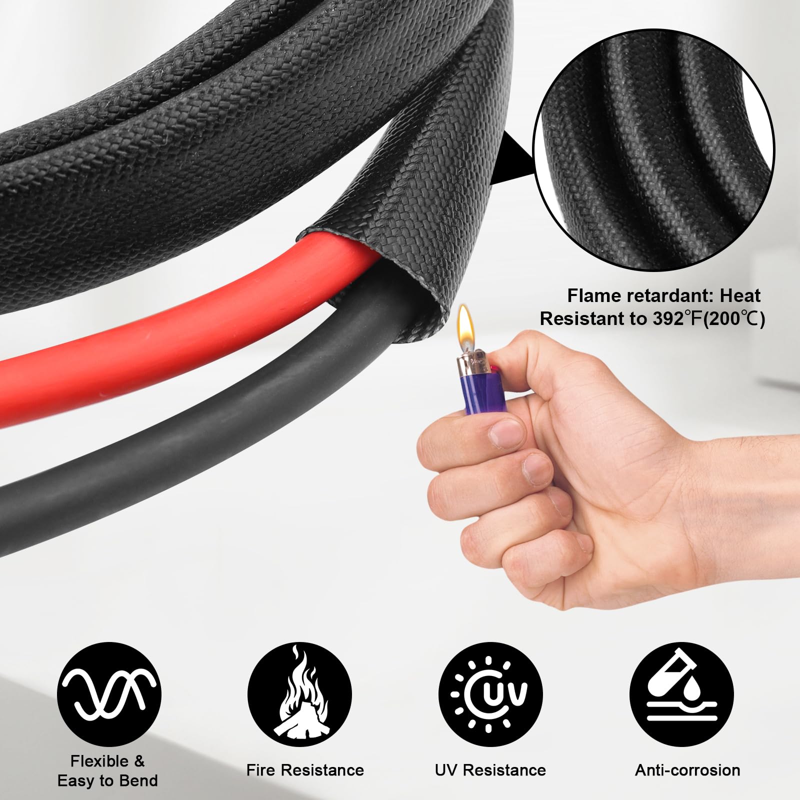 Versatile MOOKEERF cable suitable for solar, marine, RV, and automotive uses