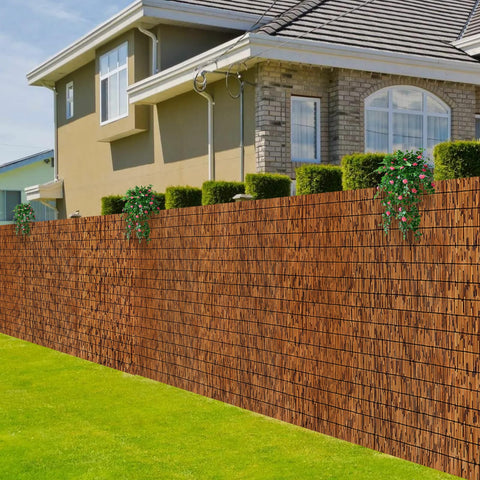 MOOKNAT natural reed fence panel for outdoor privacy