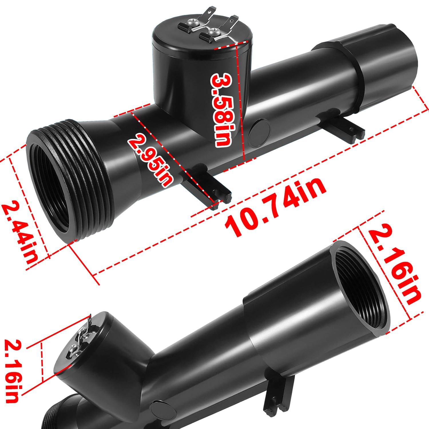 Mooncar anti-corrosion chamber material built for outdoor pools
