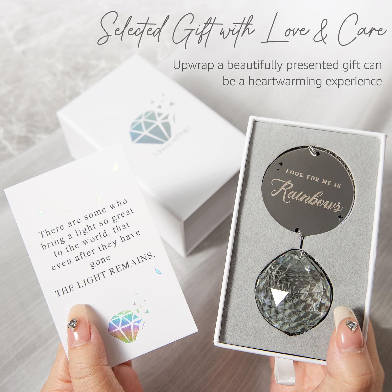 Mooncraftlogy laser-engraved stainless steel disc adds a lasting memorial touch.