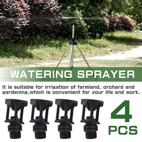 MOONDKIST 360 degree swivel ensures uniform yard coverage.