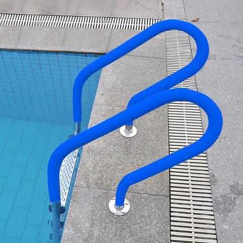 Moonoom 6-foot rail cover fits most standard pool rails.